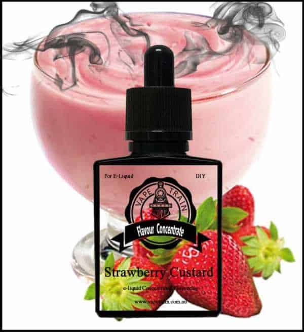 Strawberry Custard Flavour Concentrate DIY for e-Juice Recipe