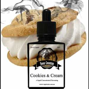 Cookies & Cream Flavour Concentrate DIY for e-Juice Recipe