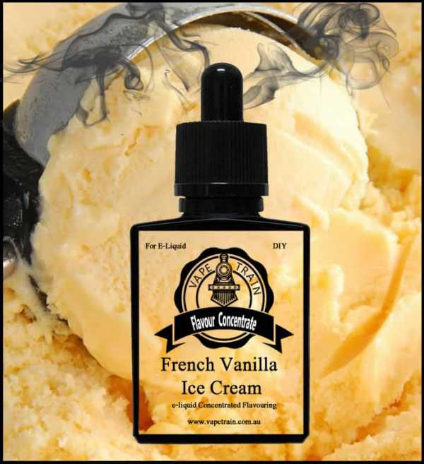 French Vanilla Ice Cream Flavour Concentrate DIY for e-Juice Recipe