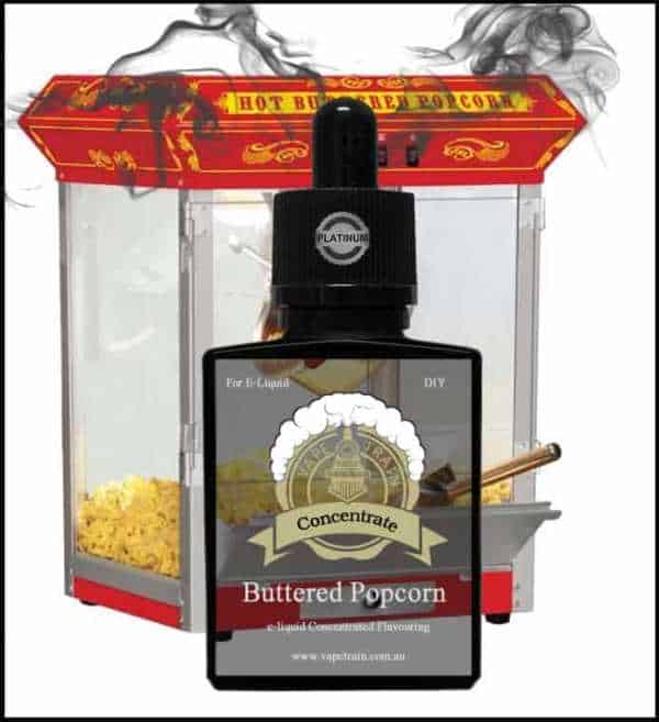 Buttered Popcorn "One Shot" Concentrate for e-Liquid Recipes
